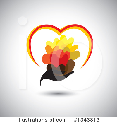Royalty-Free (RF) Heart Clipart Illustration by ColorMagic - Stock Sample #1343313