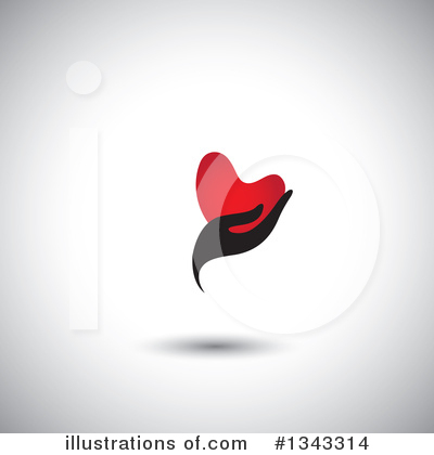 Royalty-Free (RF) Heart Clipart Illustration by ColorMagic - Stock Sample #1343314