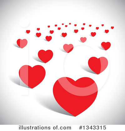 Royalty-Free (RF) Heart Clipart Illustration by ColorMagic - Stock Sample #1343315