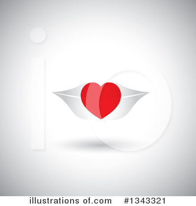 Royalty-Free (RF) Heart Clipart Illustration by ColorMagic - Stock Sample #1343321