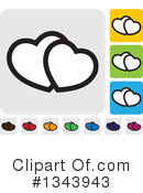 Heart Clipart #1343943 by ColorMagic