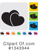 Heart Clipart #1343944 by ColorMagic