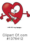 Heart Clipart #1376412 by toonaday