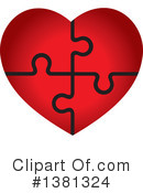 Heart Clipart #1381324 by ColorMagic