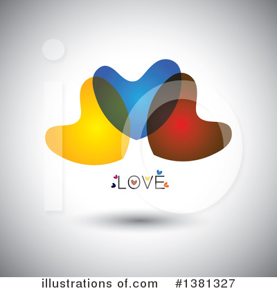 Royalty-Free (RF) Heart Clipart Illustration by ColorMagic - Stock Sample #1381327