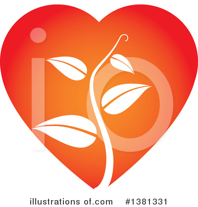 Royalty-Free (RF) Heart Clipart Illustration by ColorMagic - Stock Sample #1381331