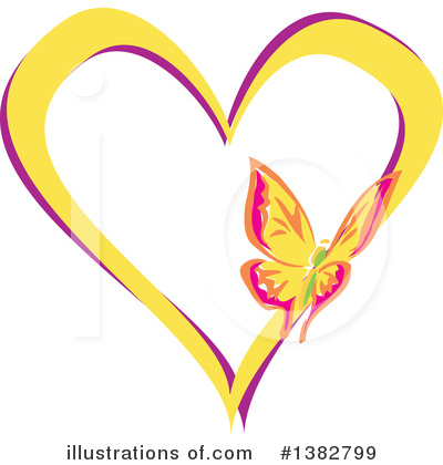 Royalty-Free (RF) Heart Clipart Illustration by MilsiArt - Stock Sample #1382799