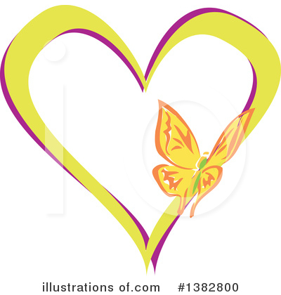 Royalty-Free (RF) Heart Clipart Illustration by MilsiArt - Stock Sample #1382800