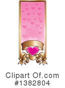 Heart Clipart #1382804 by MilsiArt