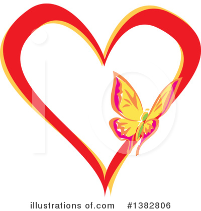Royalty-Free (RF) Heart Clipart Illustration by MilsiArt - Stock Sample #1382806