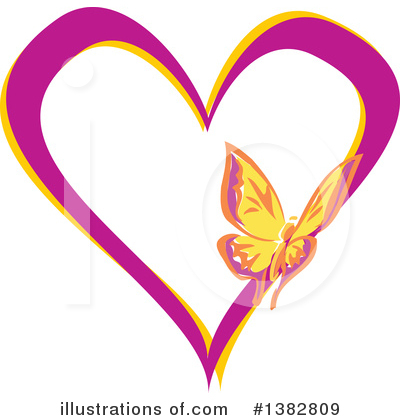 Royalty-Free (RF) Heart Clipart Illustration by MilsiArt - Stock Sample #1382809