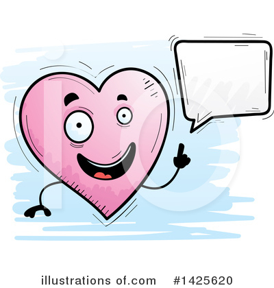 Heart Character Clipart #1425620 by Cory Thoman