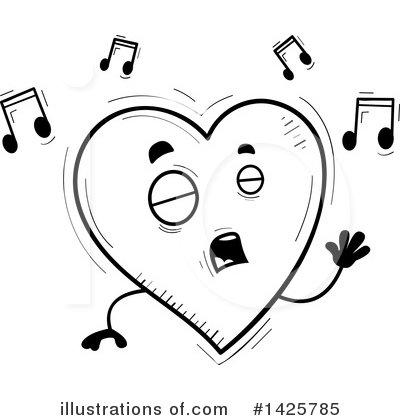 Royalty-Free (RF) Heart Clipart Illustration by Cory Thoman - Stock Sample #1425785