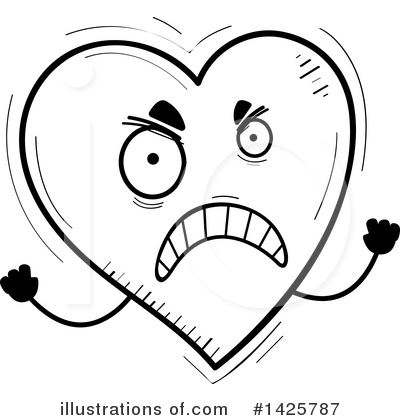 Royalty-Free (RF) Heart Clipart Illustration by Cory Thoman - Stock Sample #1425787