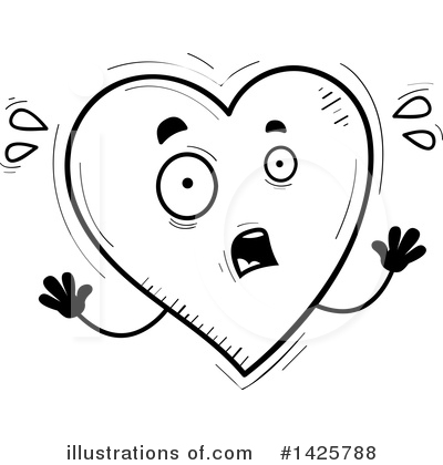 Royalty-Free (RF) Heart Clipart Illustration by Cory Thoman - Stock Sample #1425788