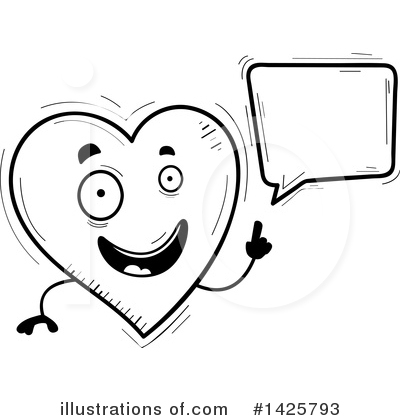 Royalty-Free (RF) Heart Clipart Illustration by Cory Thoman - Stock Sample #1425793