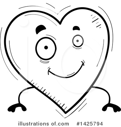 Royalty-Free (RF) Heart Clipart Illustration by Cory Thoman - Stock Sample #1425794