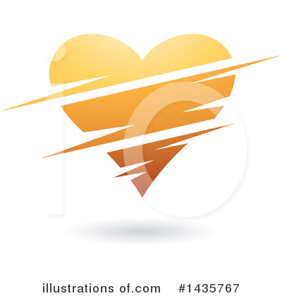 Royalty-Free (RF) Heart Clipart Illustration by cidepix - Stock Sample #1435767
