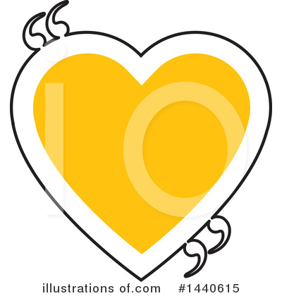 Royalty-Free (RF) Heart Clipart Illustration by ColorMagic - Stock Sample #1440615