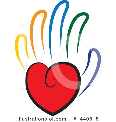 Royalty-Free (RF) Heart Clipart Illustration by ColorMagic - Stock Sample #1440618