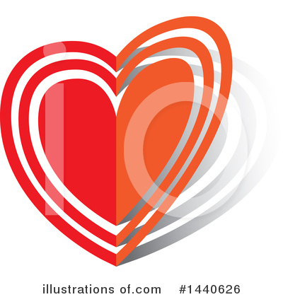Royalty-Free (RF) Heart Clipart Illustration by ColorMagic - Stock Sample #1440626