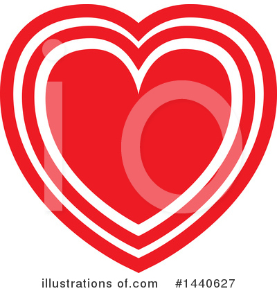 Royalty-Free (RF) Heart Clipart Illustration by ColorMagic - Stock Sample #1440627