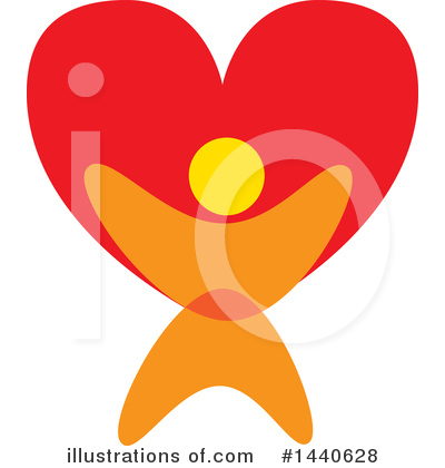 Royalty-Free (RF) Heart Clipart Illustration by ColorMagic - Stock Sample #1440628