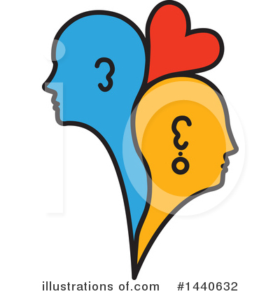 Royalty-Free (RF) Heart Clipart Illustration by ColorMagic - Stock Sample #1440632