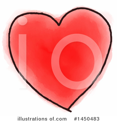 Royalty-Free (RF) Heart Clipart Illustration by KJ Pargeter - Stock Sample #1450483