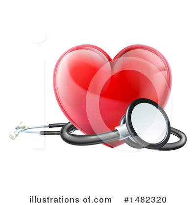 Royalty-Free (RF) Heart Clipart Illustration by AtStockIllustration - Stock Sample #1482320