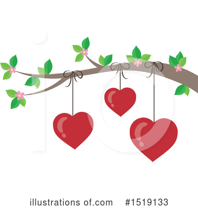 Royalty-Free (RF) Heart Clipart Illustration by visekart - Stock Sample #1519133