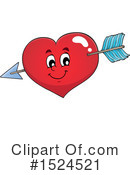 Heart Clipart #1524521 by visekart
