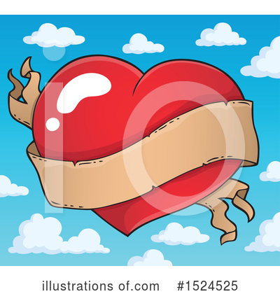 Royalty-Free (RF) Heart Clipart Illustration by visekart - Stock Sample #1524525