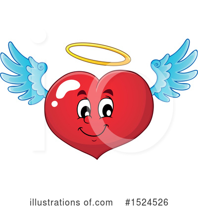Heart Character Clipart #1524526 by visekart