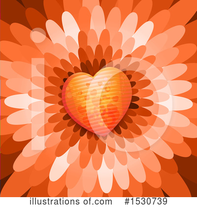 Royalty-Free (RF) Heart Clipart Illustration by merlinul - Stock Sample #1530739