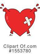 Heart Clipart #1553780 by lineartestpilot