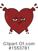 Heart Clipart #1553781 by lineartestpilot