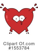 Heart Clipart #1553784 by lineartestpilot
