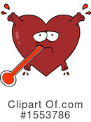 Heart Clipart #1553786 by lineartestpilot