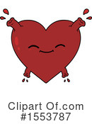 Heart Clipart #1553787 by lineartestpilot