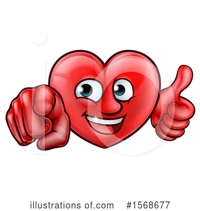 Royalty-Free (RF) Heart Clipart Illustration by AtStockIllustration - Stock Sample #1568677