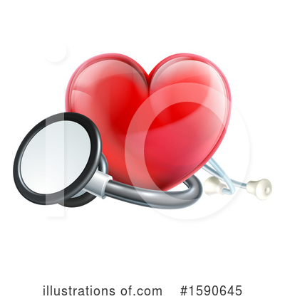 Royalty-Free (RF) Heart Clipart Illustration by AtStockIllustration - Stock Sample #1590645