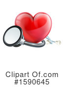 Heart Clipart #1590645 by AtStockIllustration