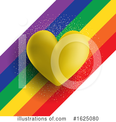 Rainbow Clipart #1625080 by KJ Pargeter