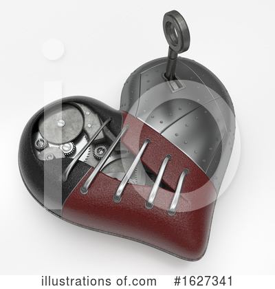 Royalty-Free (RF) Heart Clipart Illustration by KJ Pargeter - Stock Sample #1627341