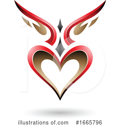 Royalty-Free (RF) Heart Clipart Illustration by cidepix - Stock Sample #1665796