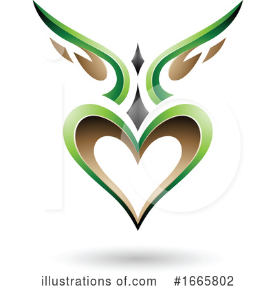 Royalty-Free (RF) Heart Clipart Illustration by cidepix - Stock Sample #1665802
