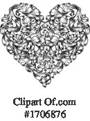 Heart Clipart #1706876 by AtStockIllustration