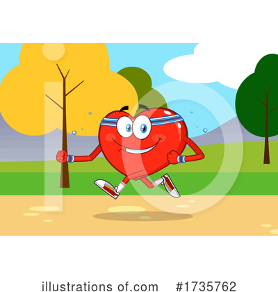 Royalty-Free (RF) Heart Clipart Illustration by Hit Toon - Stock Sample #1735762