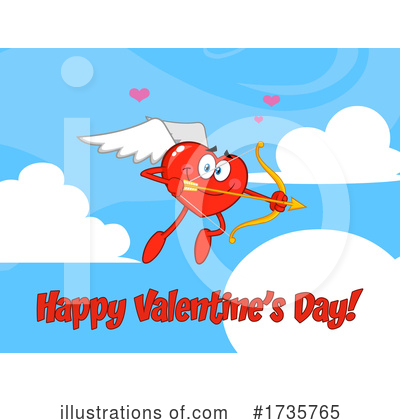 Royalty-Free (RF) Heart Clipart Illustration by Hit Toon - Stock Sample #1735765